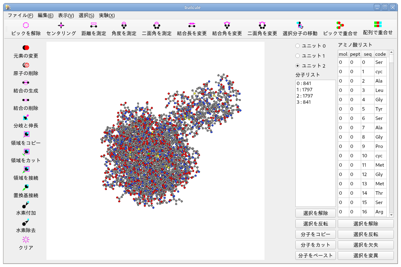 リガンドタンパク質を交換