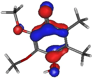 ユビセミキノンラジカルの SOMO