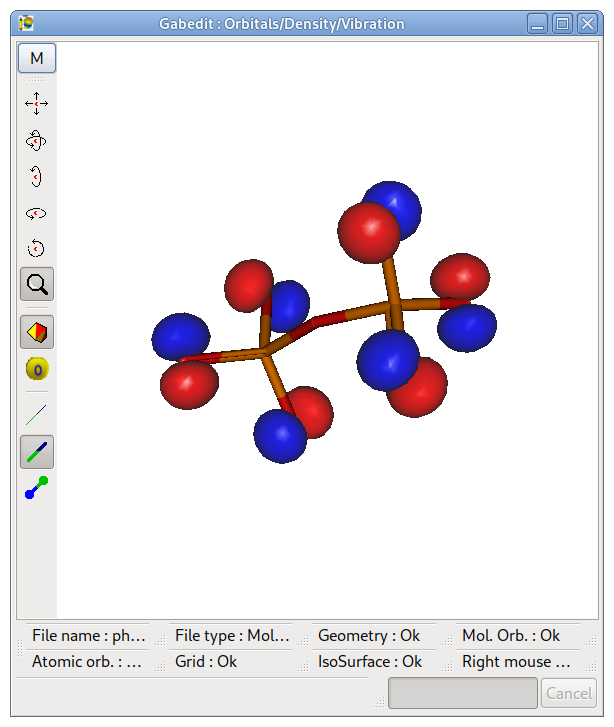 ピロリン酸の分子軌道
