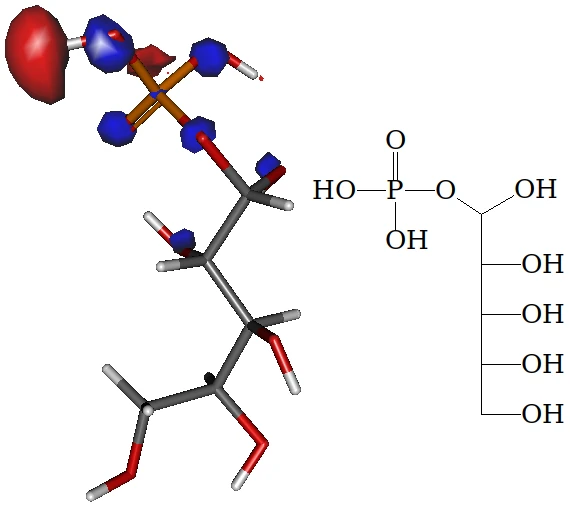 アルドペントース誘導体リボースの LUMO